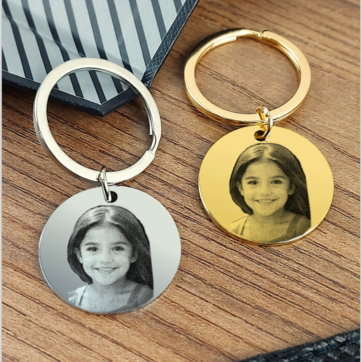 Chaveiro Fotogravação Redondo personalizado