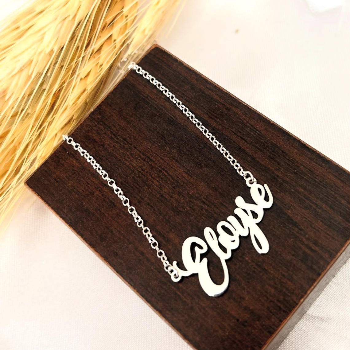 Colar Nome joia prata 925 personalizado.