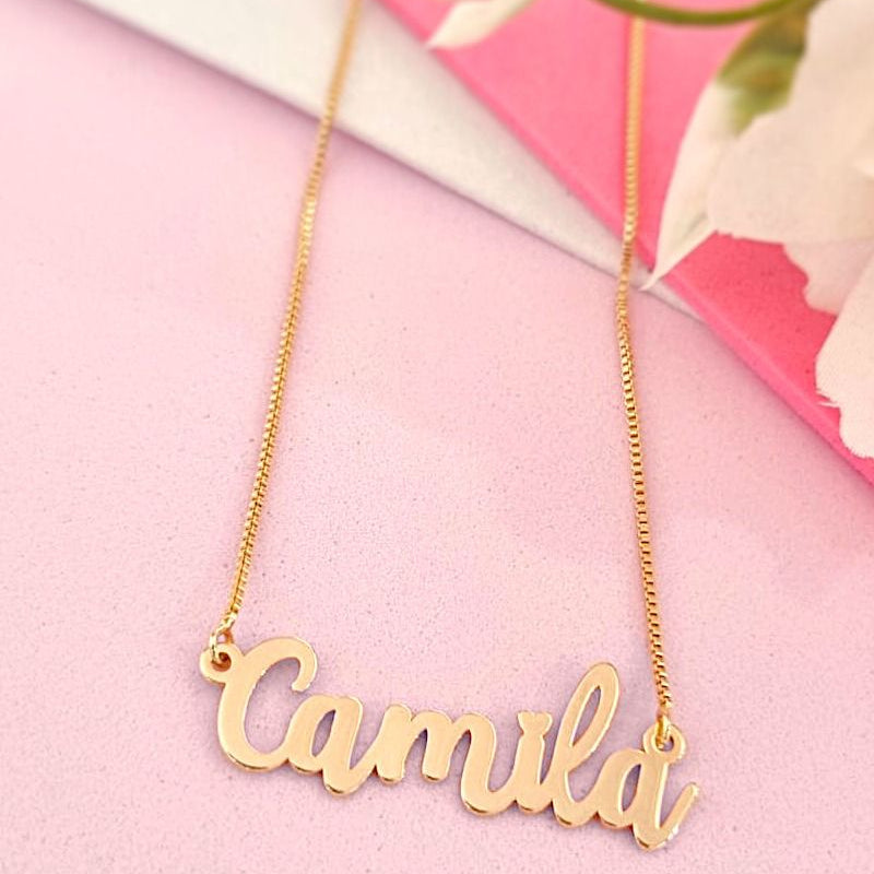 Colar Nome personalizado .