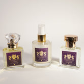 COMBO TANZANITE FEMININO  PERFUME  CORPORAL , CAPILAR E ÓLEO CORPORAL