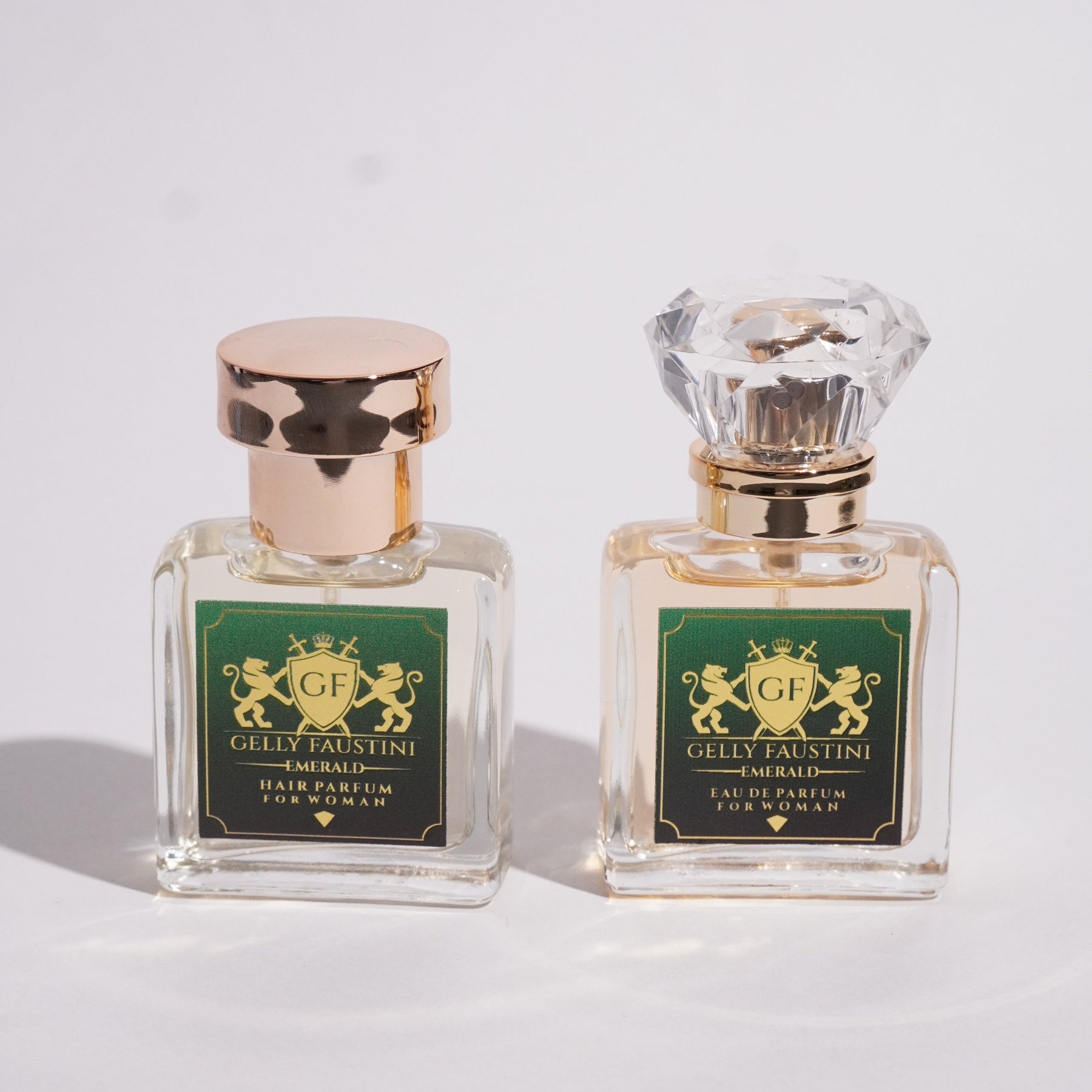 COMBO EMERALD FEMININO PERFUME CORPORAL  E CAPILAR