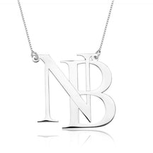 Colar  Monograma com duas letras personalizado .