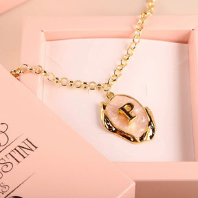 Colar Pingente Letra Personalizado