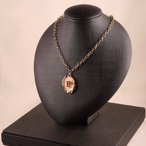 Colar Pingente Letra Personalizado