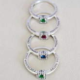 Anel Solitário Formatura  personalizado