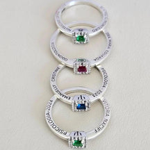 Anel Solitário Formatura  personalizado